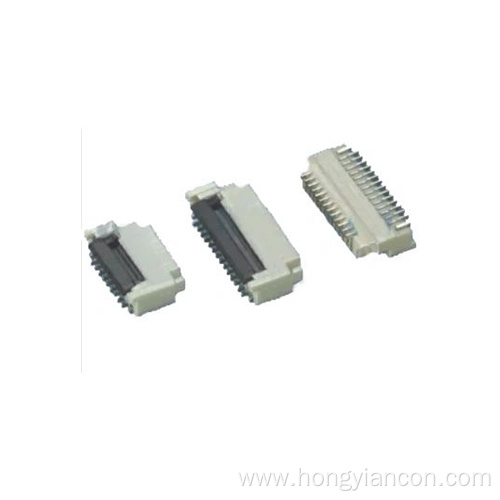 0.3mm FPC Connector H=0.6mm Back Flip Type